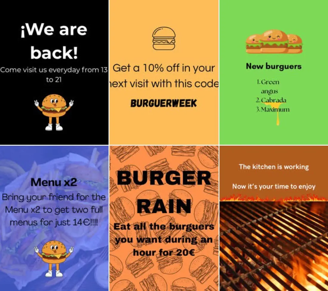 Captura de un feed antes de trabajar con nosotros